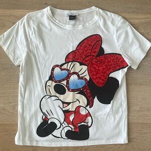 Zara Minnie Mouse Shirt